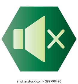 Speaker icon. Vector illustration