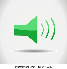 speaker icon vector illustration art