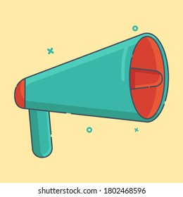 speaker icon vector illustration, can be used as an icon on a website or something else.