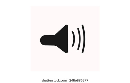 Speaker icon vector illustration design collection. 