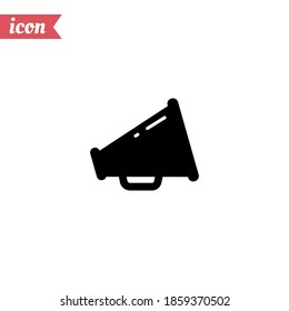 icono del altavoz. Ilustración del vector EPS 10.