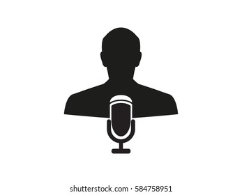 speaker icon, vector illustration eps10
