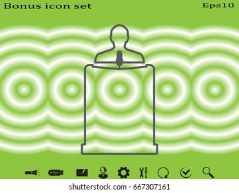 speaker icon, vector illustration eps10
