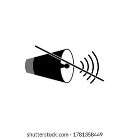 speaker icon vector illustration logo template