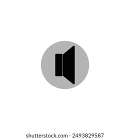 Speaker icon vector illustration logo design