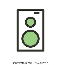 speaker icon vector illustration. very suitable for use in websites, businesses, logos, designs, apps and more.