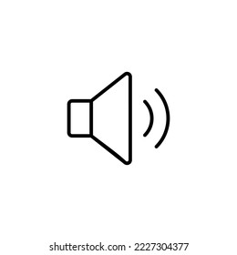 Speaker icon vector illustration. volume sign and symbol. loudspeaker icon. sound symbol