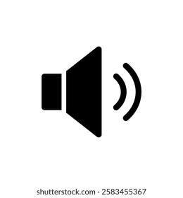 Speaker icon vector illustration. volume sign and symbol. loudspeaker icon. sound symbol