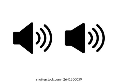 Speaker icon vector illustration. volume sign and symbol. loudspeaker icon. sound symbol