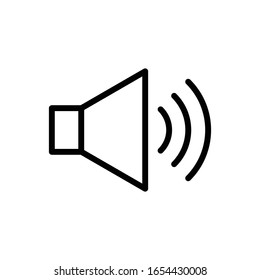 Speaker icon vector ilustration design template