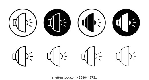 Speaker icon Vector logo outline