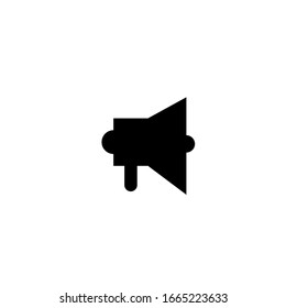 Speaker Icon Vector Logo Template