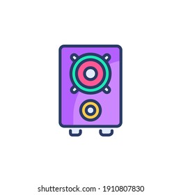 Speaker icon in vector. Logotype
