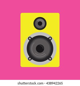 Speaker icon, Speaker vector, music vector