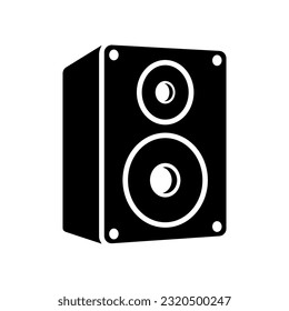 Speaker icon vector on trendy design