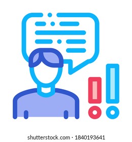 Speaker Icon Vector. Outline Speaker Sign. Isolated Contour Symbol Illustration