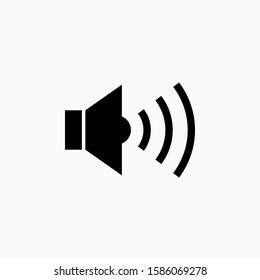 Speaker Icon - Vector, Sign and Symbol for Design, Presentation, Website or Apps Elements.
