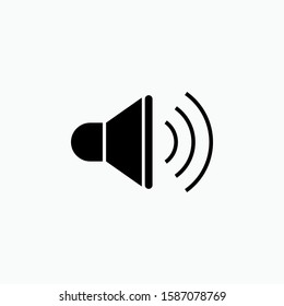 Speaker Icon - Vector, Sign and Symbol for Design, Presentation, Website or Apps Elements.