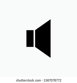 Speaker Icon - Vector, Sign and Symbol for Design, Presentation, Website or Apps Elements.