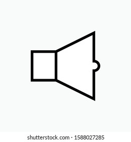 
Speaker Icon - Vector, Sign and Symbol for Design, Presentation, Website or Apps Elements.