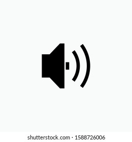 
Speaker Icon - Vector, Sign and Symbol for Design, Presentation, Website or Apps Elements.