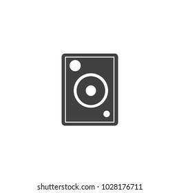 speaker icon vector simple