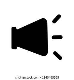 Speaker icon vector icon. Simple element illustration. Speaker symbol design. Can be used for web and mobile.