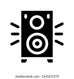 Speaker Icon Vector Symbol Design Illustration
