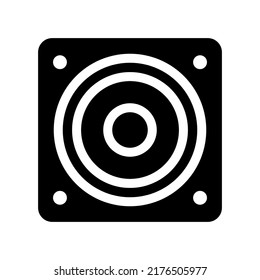 Speaker Icon Vector Symbol Design Illustration