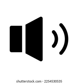 Speaker Icon Vector Symbol Design Illustration