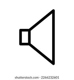 Speaker Icon Vector Symbol Design Illustration