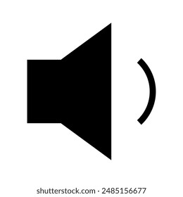 Speaker Icon Vector Symbol Design Illustration