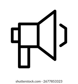 Speaker Icon Vector Symbol Design Illustration