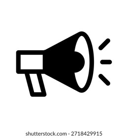 Icono de altavoz Ilustración de diseño de símbolo de Vector