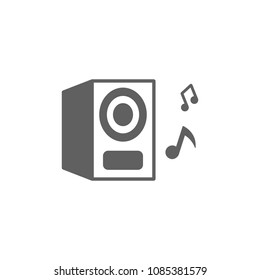 Speaker icon vector. Symbol for your web site design, logo, app, UI. Vector illustration, EPS