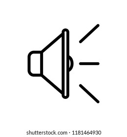 speaker icon vector template