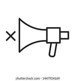 speaker icon vector template design volume 