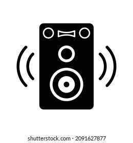 Speaker Icon vector templates on white background
