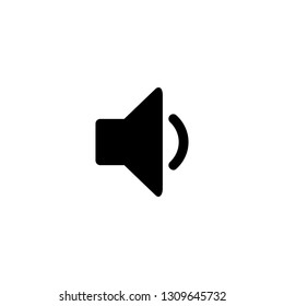 Speaker icon vector. Volume icon. Loudspeaker icon vector