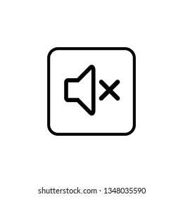 Speaker icon vector. Volume icon. Loudspeaker icon vector