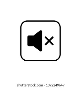 Speaker icon vector. Volume icon. Loudspeaker icon vector. volume button