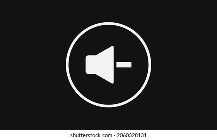 Speaker icon vector. volume icon vector. loudspeaker icon vector. sound symbol 