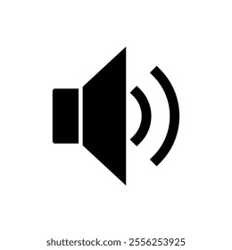 Speaker icon vector. volume sign and symbol. loudspeaker icon. sound symbol