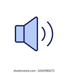 Icono de altavoz. Vector de volumen. icono de altavoz. símbolo de sonido