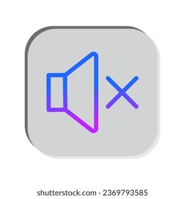 ilustración de símbolo de volumen vector de icono de altavoz