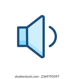 speaker icon vector volume symbol design illustration