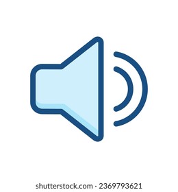 speaker icon vector volume symbol design illustration