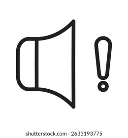 Speaker Icon. Voice Icon, Vector Illustration
