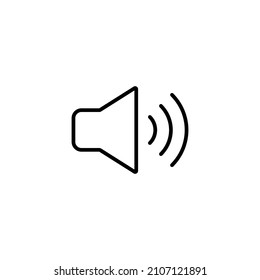 Speaker icon. volume sign and symbol. loudspeaker icon. sound symbol