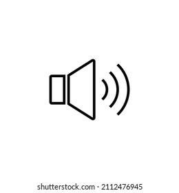 Speaker icon. volume sign and symbol. loudspeaker icon. sound symbol